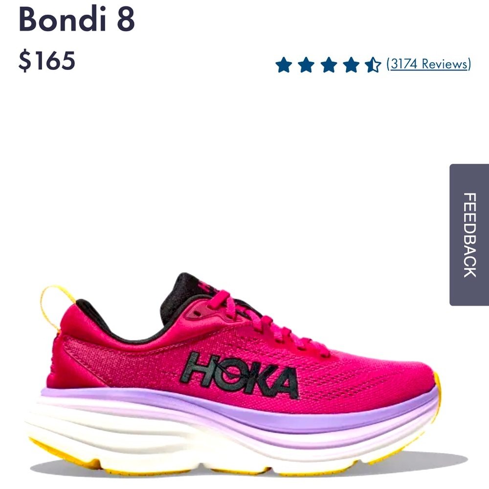 Hoka bondi 8 like new! Used 2 times only.